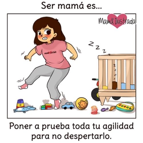 Qué es ser mamá en ilustraciones de mamá ilustrada – Toysmart Colombia