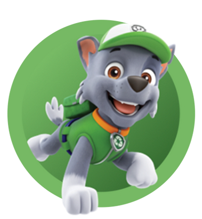 Rocky de best sale paw patrol