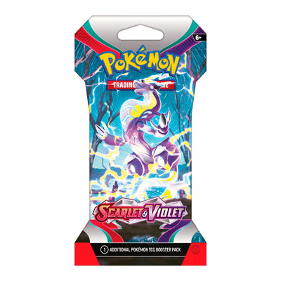 Pokémon Tcg: Scarlet & Violet - Sleeved Booster  Surtido Sorpresa  x 1 Sobre