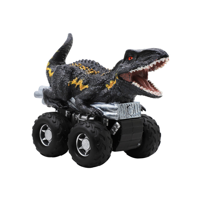 Jurassic Zoom Riders Dino Vehículo. X3 - Triceratops/T.Rex/Indoraptor_006