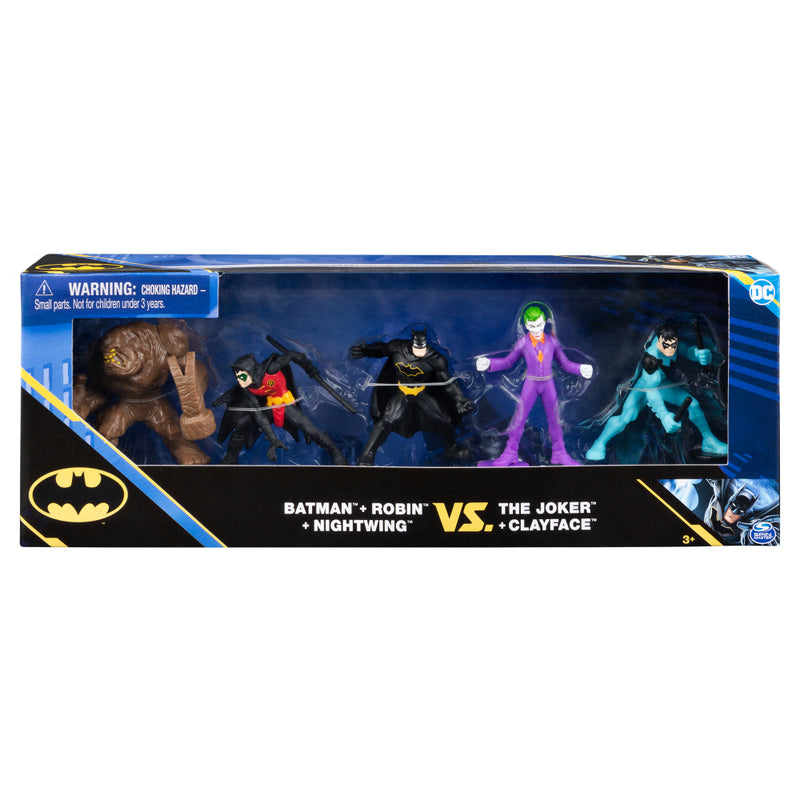 Batman Heroes Y Villanos Paquete X 5 Figuras De 2"_002
