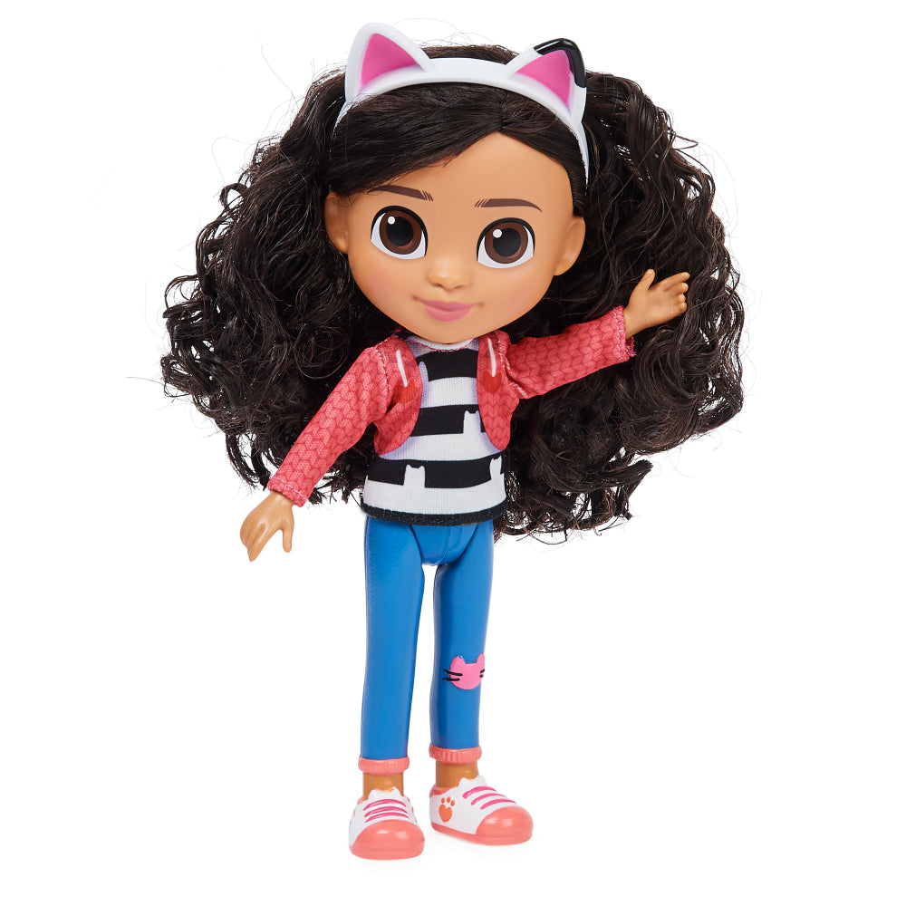 Gabby's Dollhouse, Gabby and Friends - Juego de figuras con muñeca Rainbow  Gabby, 3 figuras de juguete y accesorio sorpresa para niños a partir de 3