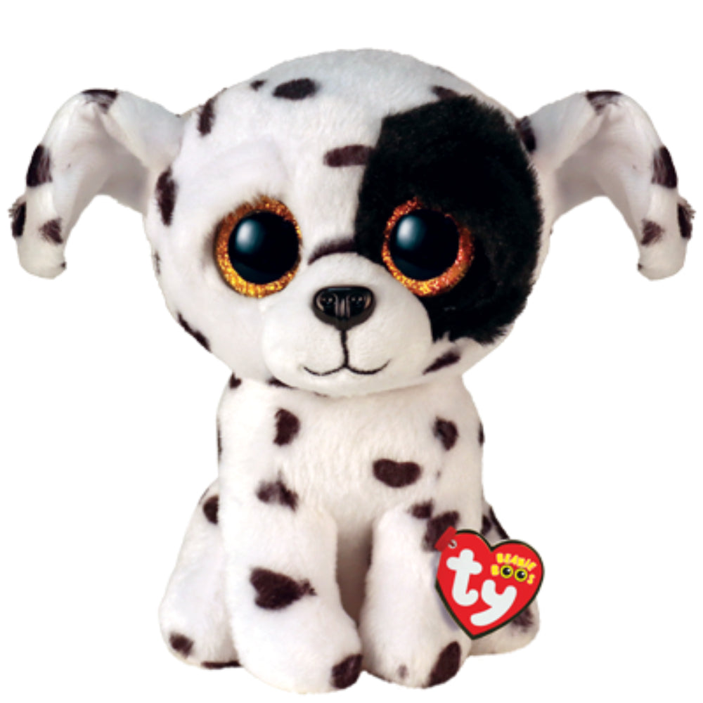 Ty Beanie Boos Luther Perro Puntos Regular Toysmart Toysmart Colombia