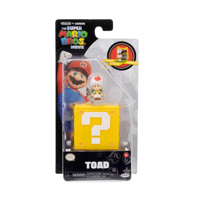 Nintendo Super Mario Pelicula Mini Figuras X 1 - Toad_001