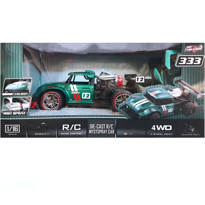 Crazon 333 Carro Control Remoto/Die Cast Esc 1:16/4Wd/Verde