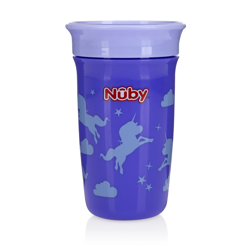 Vaso Estampado Unicornio Sólido De 10 Oz En Plástico Retráctil