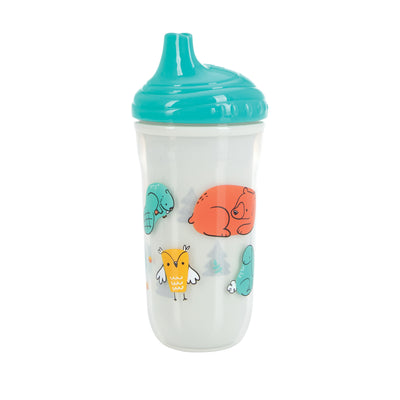 Vaso Aislado De 9 Oz/270 Ml Animales Del Bosque Con Válvula De Silicona - Toysmart_002