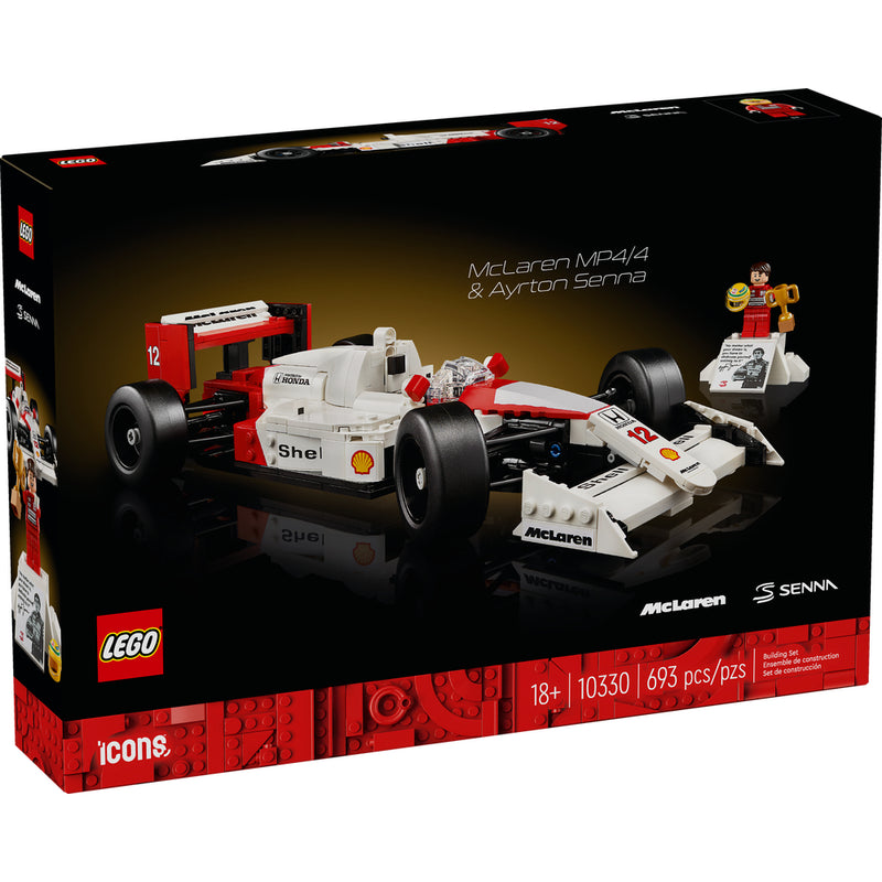 Lego®Iconic: Mclaren Mp4/4 Y Ayrton Senna - Toysmart_001