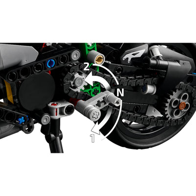 LEGO® Technic: Moto Kawasaki Ninja H2R - Toysmart_007