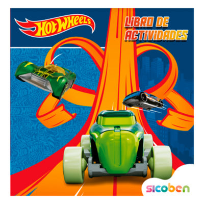 Pack Libros Y Actividades Con Stickers Hot Wheels - Toysmart_002