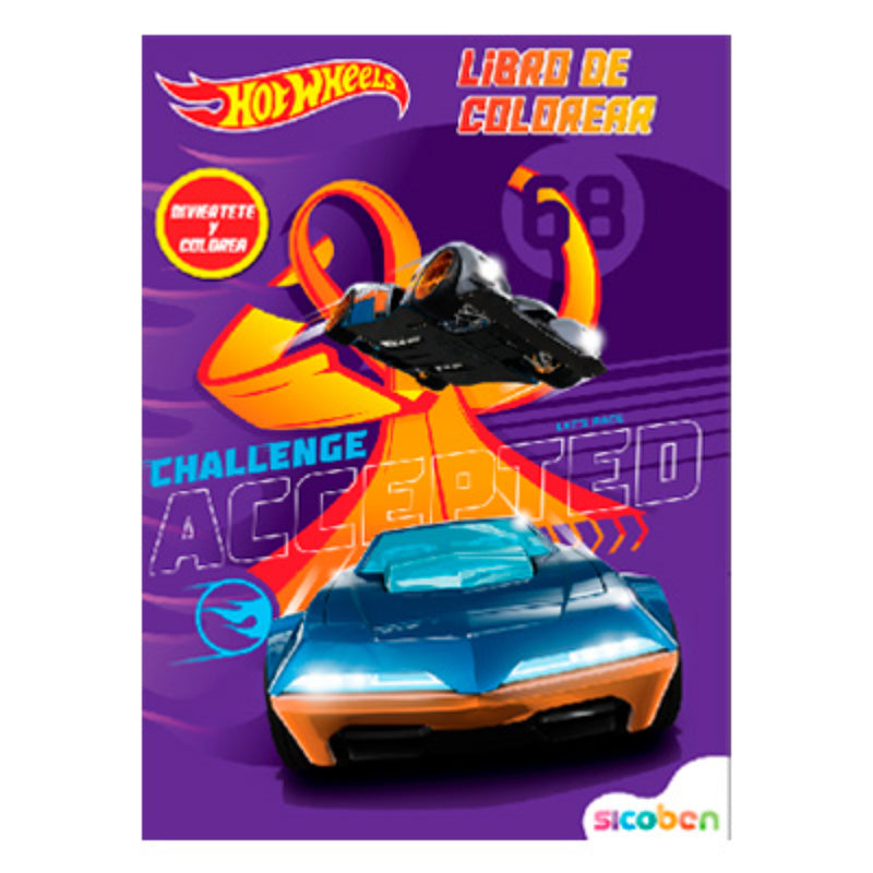 Pack Libros Y Actividades Con Stickers Hot Wheels - Toysmart_003