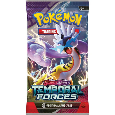 Pokémon Tcg: Scarlet & Violet - Temporal Forces - Booster English X 1 Sobre Sorpresa - Toysmart_002