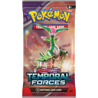 Pokémon Tcg: Scarlet & Violet - Temporal Forces - Booster English X 1 Sobre Sorpresa - Toysmart_005