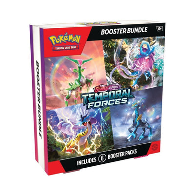 Pokémon Tcg: Scarlet & Violet - Temporal Forces - Booster English X 6 Sobres Sorpresa - Toysmart_001