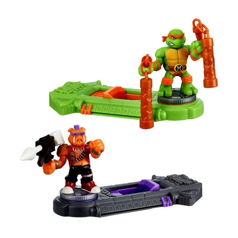 Tortugas Ninja - Akedo Tmnt Versus Pack - Michelangelo Vs Bebop - Toysmart_002