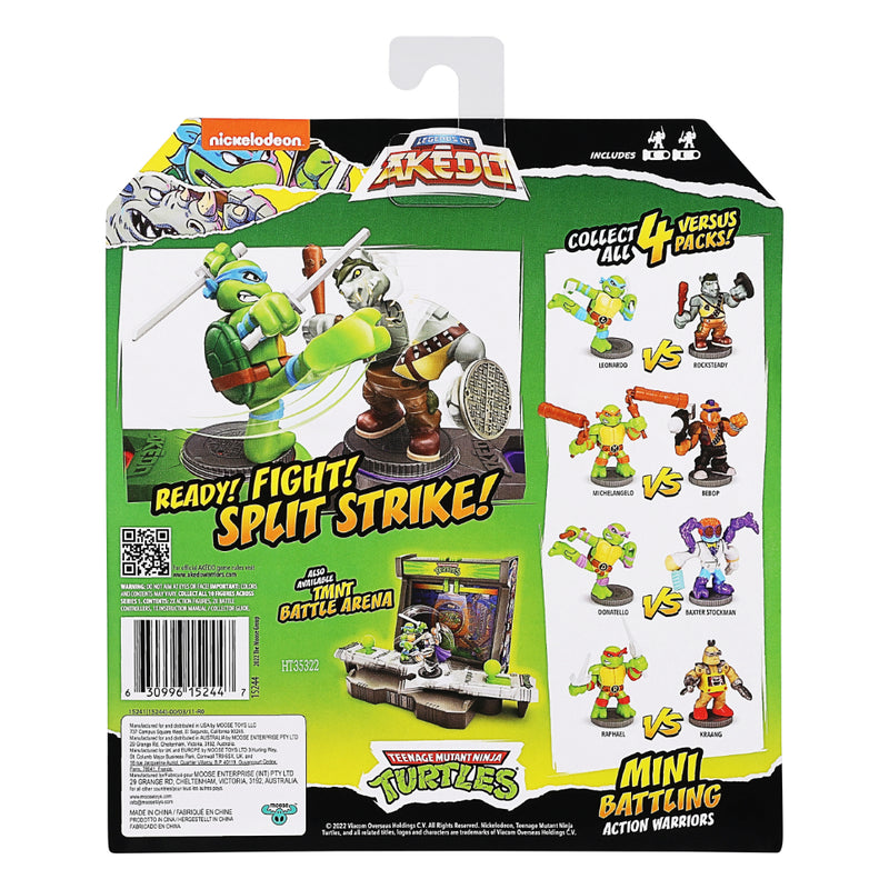 Tortugas Ninja - Akedo Tmnt Versus Pack - Michelangelo Vs Bebop - Toysmart_003