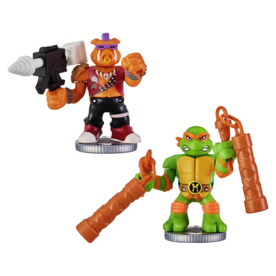Tortugas Ninja - Akedo Tmnt Versus Pack - Michelangelo Vs Bebop - Toysmart_004