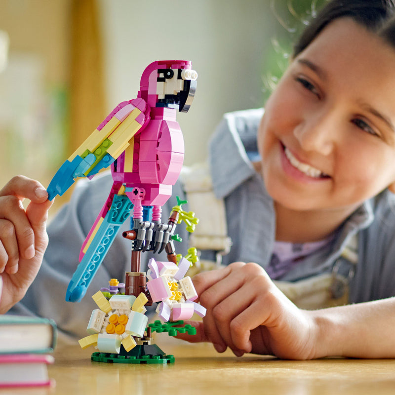Lego®Creator: Loro Rosa Exótico - Toysmart_007