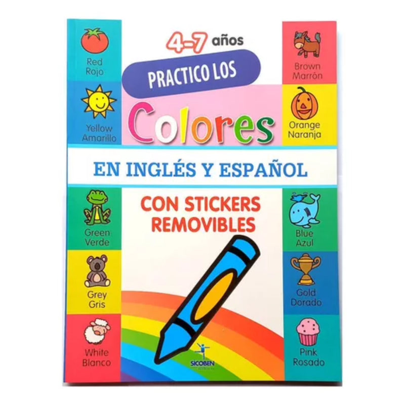 Libro Didáctico Practico En Casa Colores - Toysmart_001