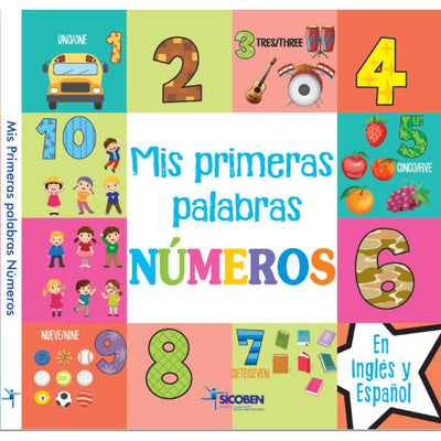 Libro Aprendizaje Mi Primer Librito Y Palabras Números - Toysmart_001