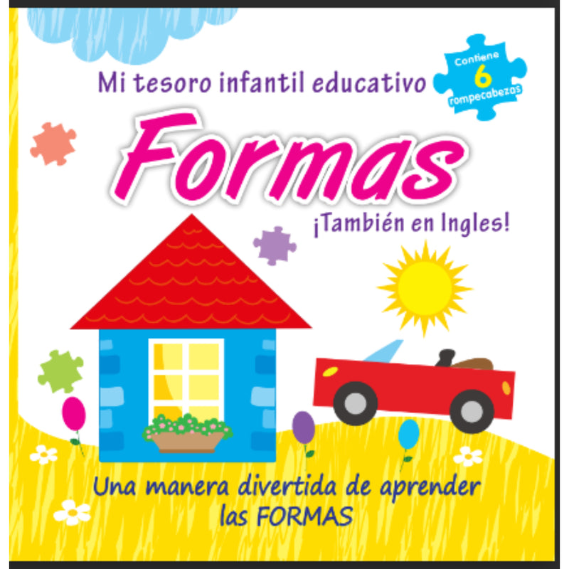 Libro Aprendizaje Mi Tesoro Infantil Formas - Toysmart_001