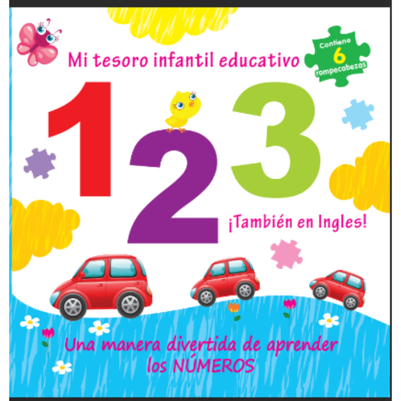 Libro Aprendizaje Mi Tesoro Infantil 123 - Toysmart_001