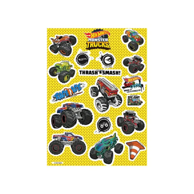 Libro Didáctico Para Colorear Con Hot Wheels Monster Truck - Toysmart_003