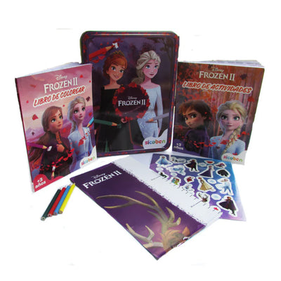 Lata Pack Libros Y Actividades Sorpresa Disney Frozen II - Toysmart_001