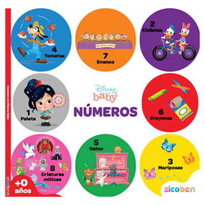 Libro Aprendizaje Disney Baby Números - Toysmart_001