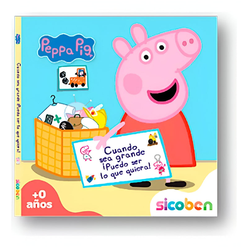 Libro Aprendizaje Con Peppa Pig Puedo Ser Cualquier Cosa - Toysmart_001