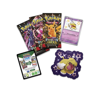 Pokemon Tcg Paldean Fates Stiker Box Spa Greavard - Toysmart_002