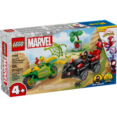 LEGO®Superheroes: Spin Y Electro: Duelo De Vehículos Dinosaurio_001
