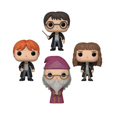 Pop Hp: Harry Potter- W1 4 Pack Fig. Vinil - Toysmart_002