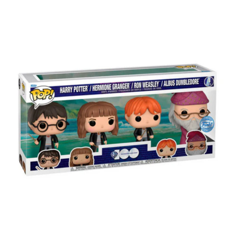 Pop Hp: Harry Potter- W1 4 Pack Fig. Vinil - Toysmart_003