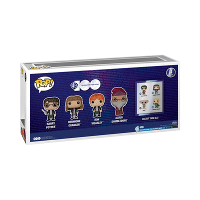 Pop Hp: Harry Potter- W1 4 Pack Fig. Vinil - Toysmart_001