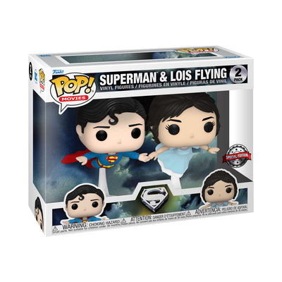 Pop Movies: Dc- Superman & Lois Volando 2 Pack Fig. Vinil - Toysmart_001