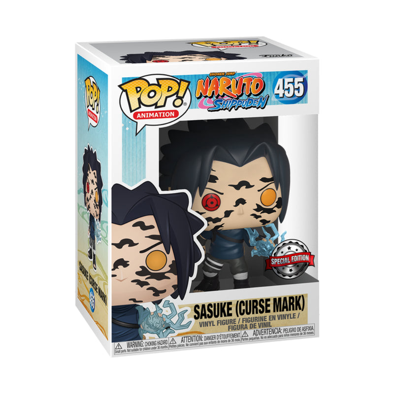 Pop Animation: Naruto Shippuden - Sasuke W/ Con Marcas Fig. Vinil - Toysmart_001