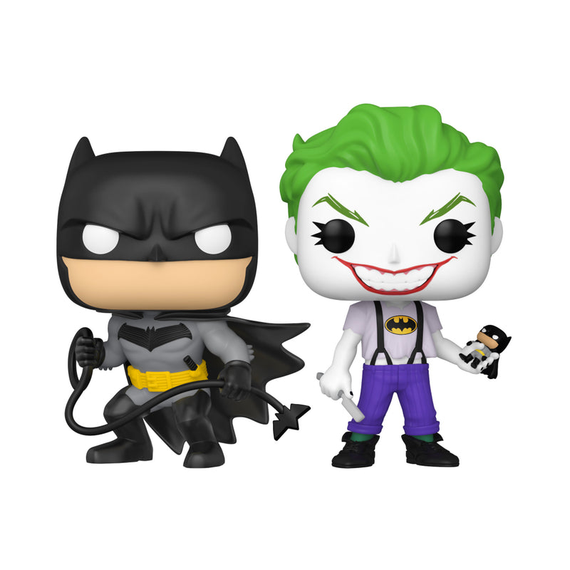 Pop Heroes: Dc- White Knight Batman & Joker 2 Pack Fig. Vinil - Toysmart_002