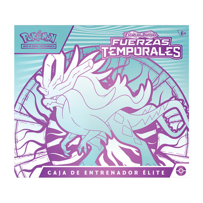 Pokémon Tcg: Scarlet & Violet - Temporal Forces - Elite Trainer Box Es - Azul - Toysmart_001