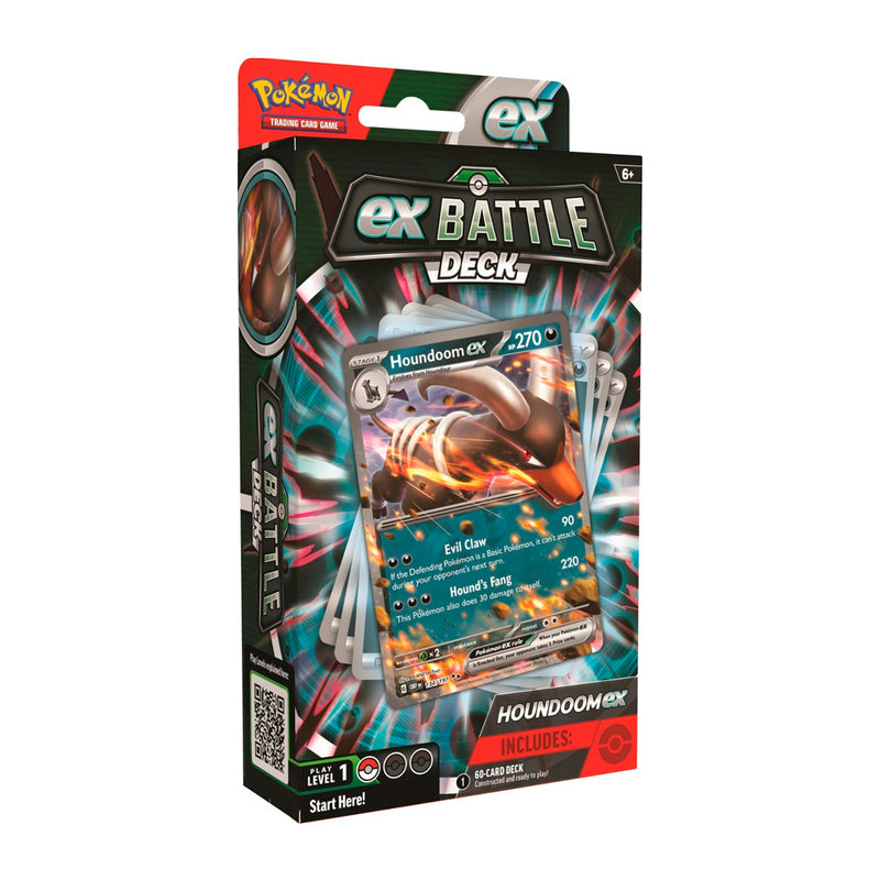 Pokemon Tcg Houndoom Ex Bat Deck English - Toysmart_001
