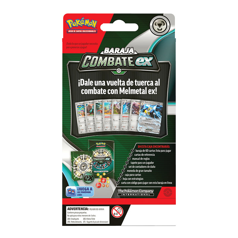 Pokemon Tcg Melmetal Ex Bat Deck Español - Toysmart_004