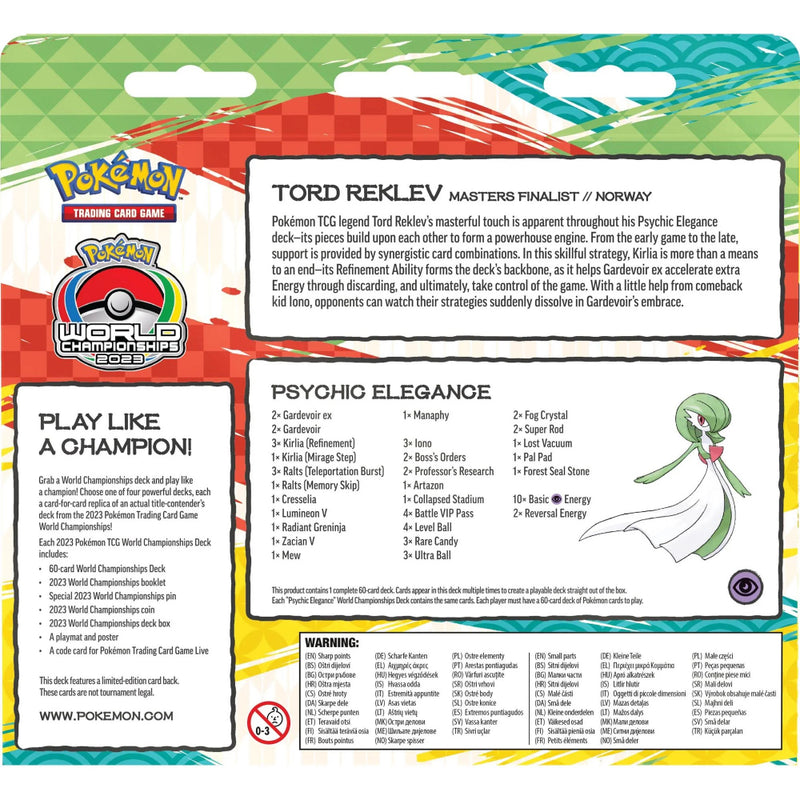Pokemon Tcg World Championships Deck Psychic Elegance English - Toysmart_003