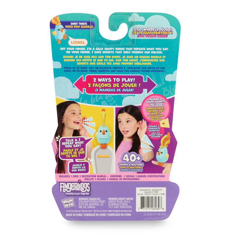 Toysmart: Fingerlings Pajarito Interactivo Lionel_003