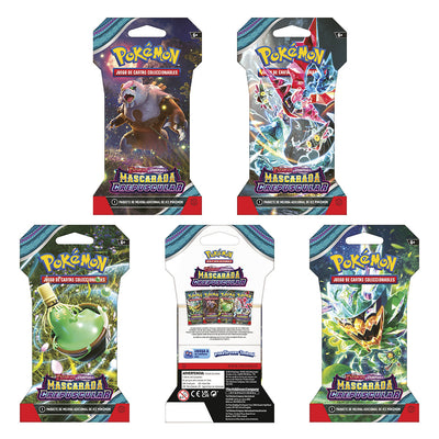 POKEMON TCG TWI MASQUE SLEEVE BOOSTE SPA - Toysmart_001