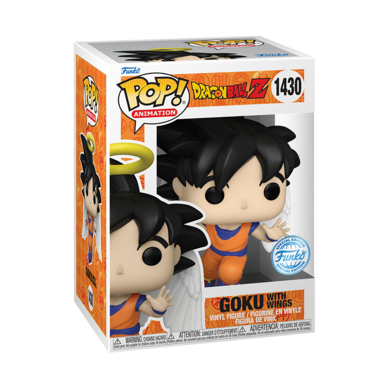 Pop Animation: Dbz- Goku Con Alas C/Ch Fig. Vinil - Classic - Toysmart_001