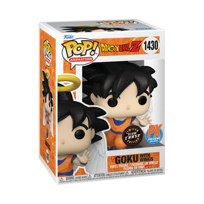 Pop Animation: Dbz- Goku Con Alas C/Ch Fig. Vinil - Glow Chase - Toysmart_001