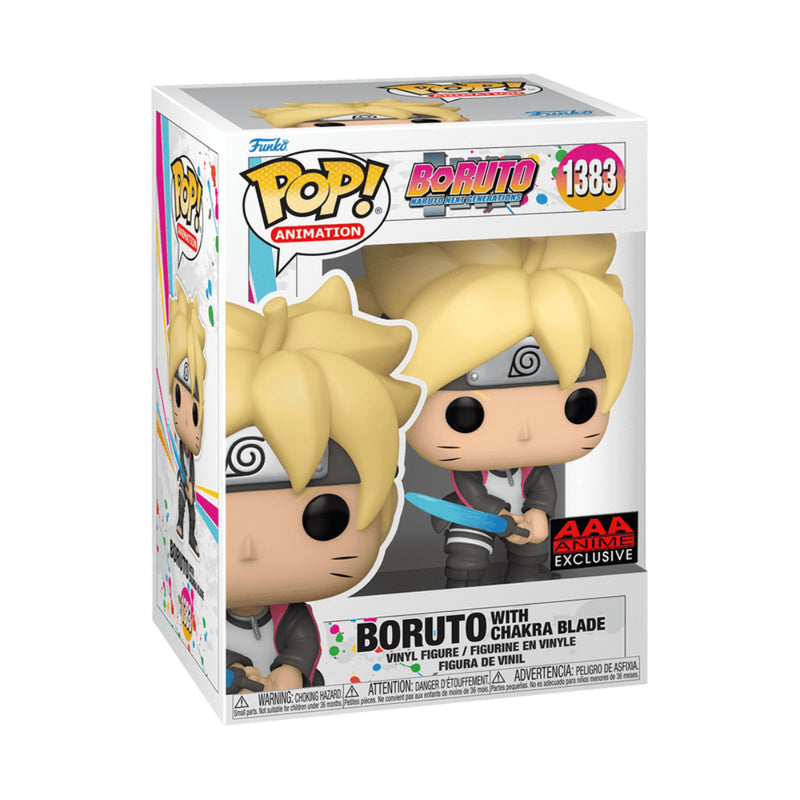 Pop Animation: Boruto- Boruto Espada Cn Chakra Fig. Vinil - Classic - Toysmart_001