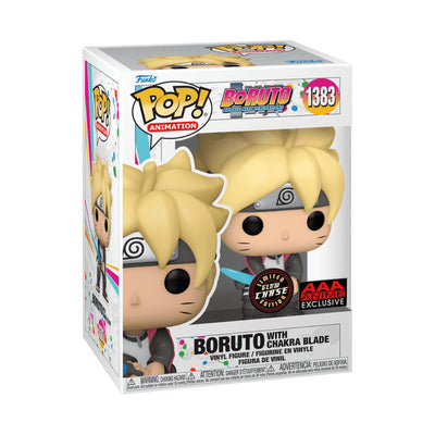 Pop Animation: Boruto- Boruto Espada Cn Chakra Fig. Vinil - Glow Chase - Toysmart_001