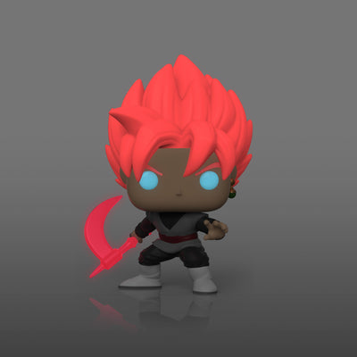 Pop Animation: Dbs Goku Super Saiyan Rosa Fig. Vinil - Glow - Toysmart_002