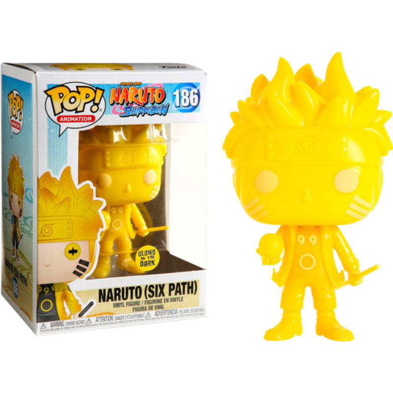 Pop Animation: Naruto Shippuden - Naruto Six Path Fig. Vinil - Glow Chase - Toysmart_001